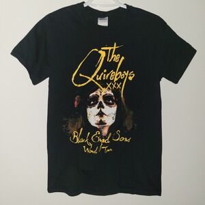 The Quireboys XXX Black Eyed Sons World Tour 2014 T-Shirt Size Small Gildan
